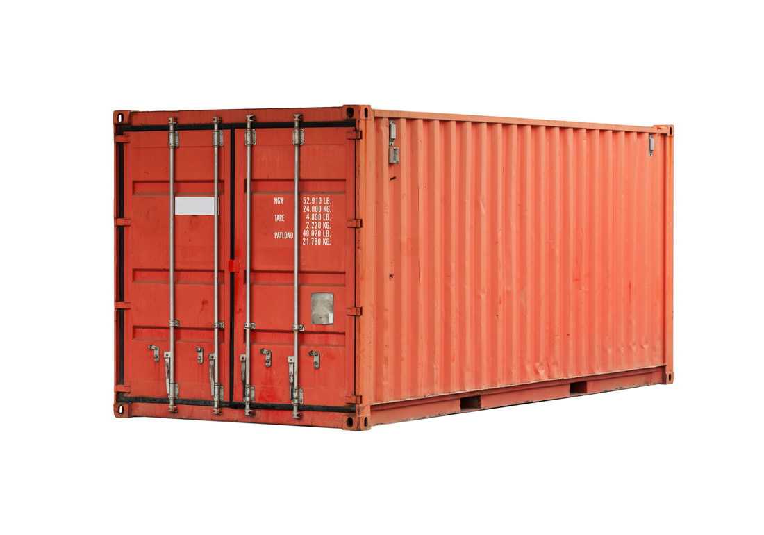 used shipping container
